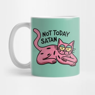 Not Today Satan Mug